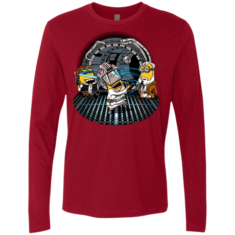 T-Shirts Cardinal / Small Despicable Training Men's Premium Long Sleeve