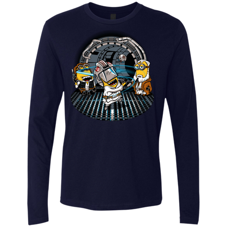 T-Shirts Midnight Navy / Small Despicable Training Men's Premium Long Sleeve