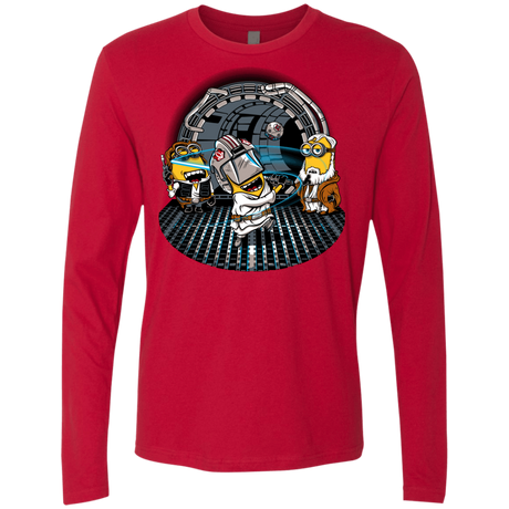 T-Shirts Red / Small Despicable Training Men's Premium Long Sleeve