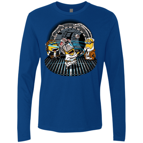 T-Shirts Royal / Small Despicable Training Men's Premium Long Sleeve