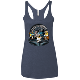 T-Shirts Vintage Navy / X-Small Despicable Training Women's Triblend Racerback Tank
