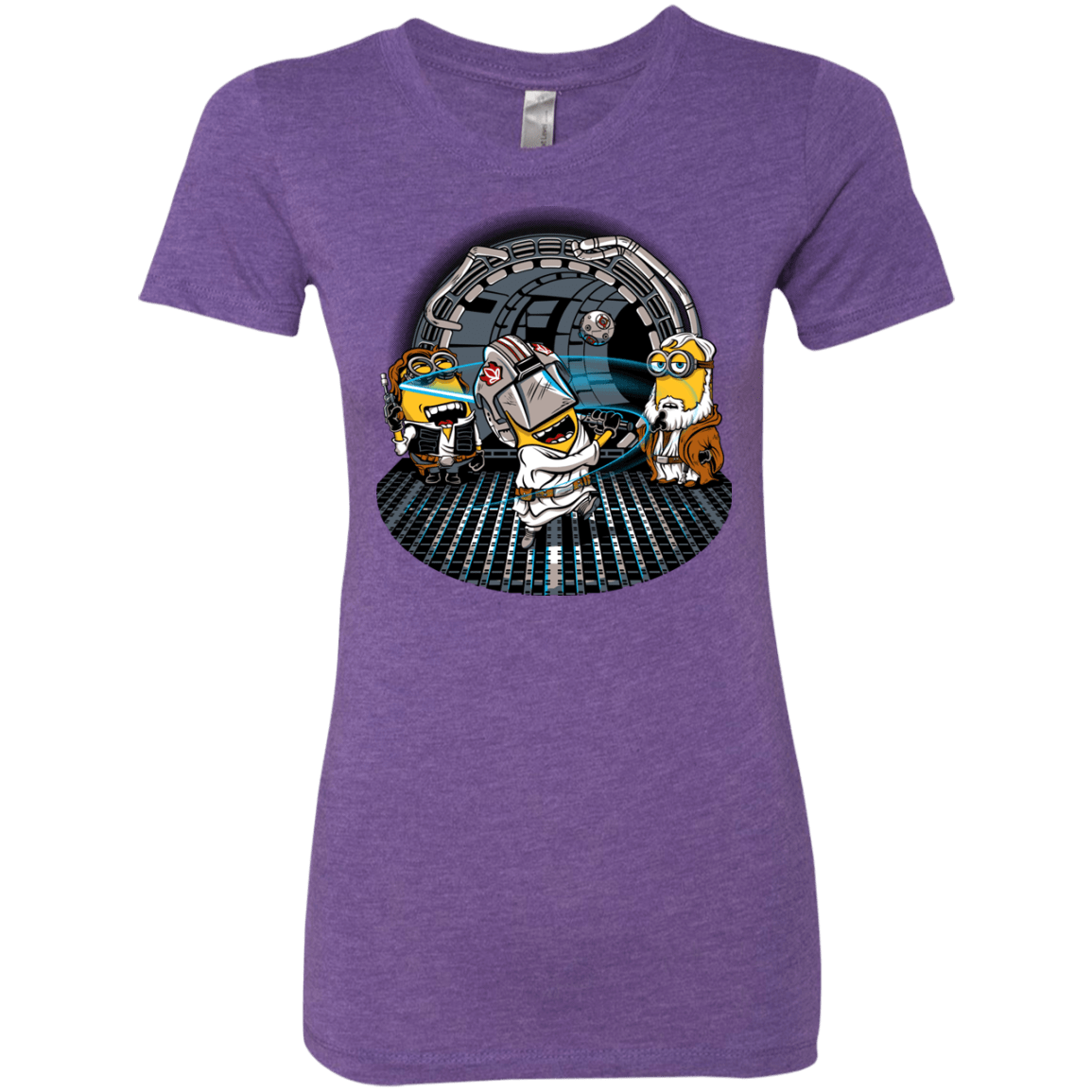 T-Shirts Purple Rush / Small Despicable Training Women's Triblend T-Shirt