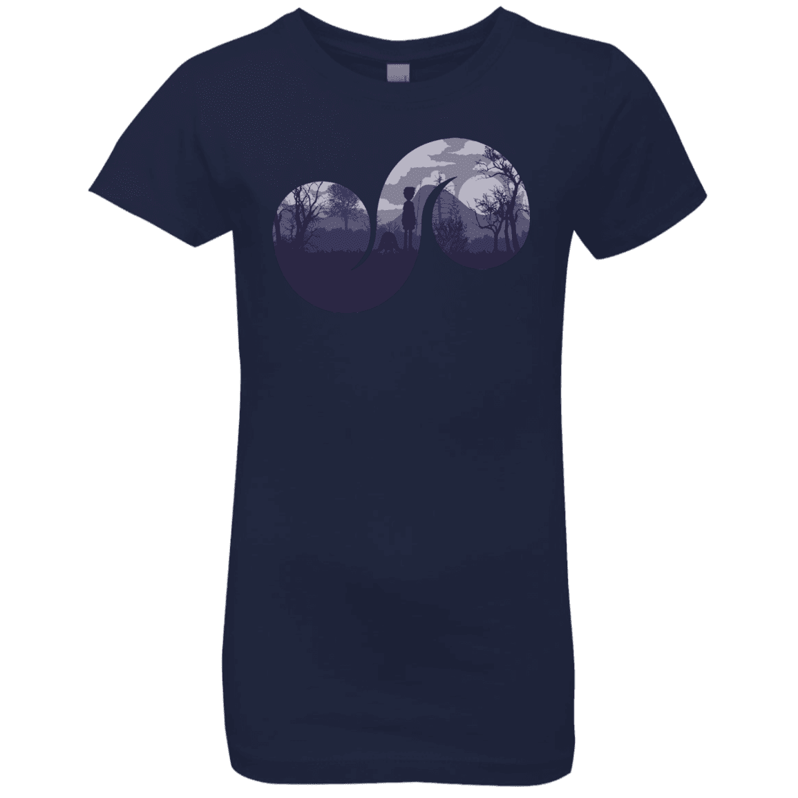 T-Shirts Midnight Navy / YXS Destiny Girls Premium T-Shirt