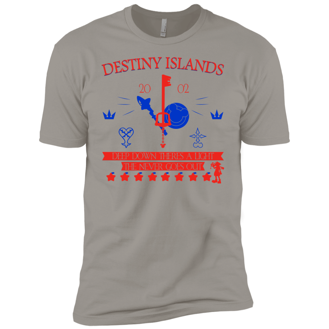 T-Shirts Light Grey / YXS Destiny Island Boys Premium T-Shirt