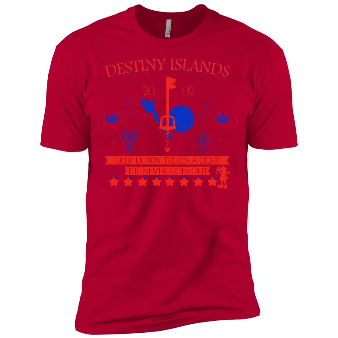 T-Shirts Red / YXS Destiny Island Boys Premium T-Shirt