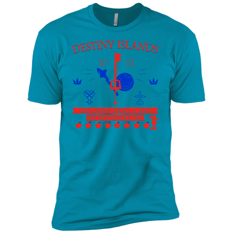 T-Shirts Turquoise / YXS Destiny Island Boys Premium T-Shirt