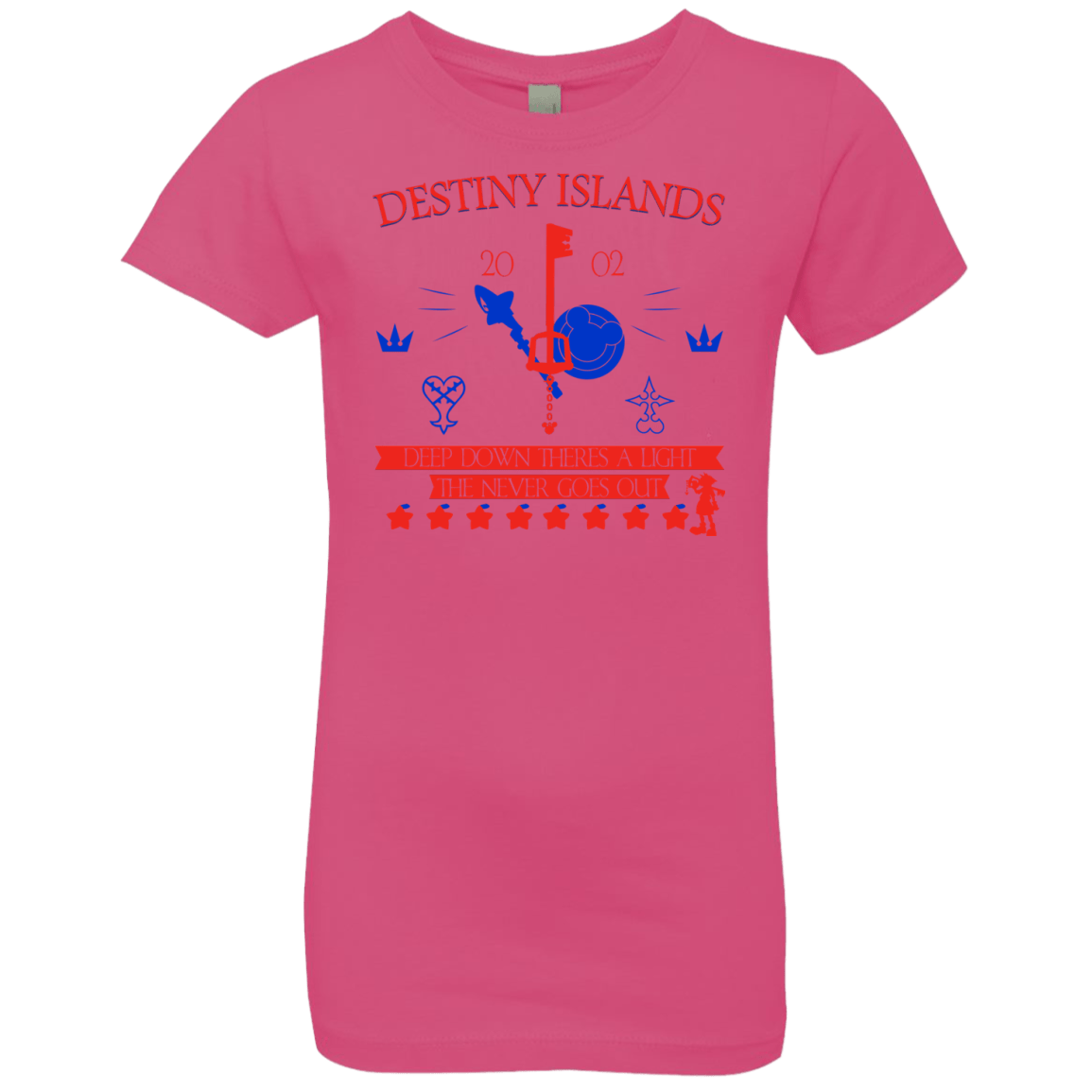 T-Shirts Hot Pink / YXS Destiny Island Girls Premium T-Shirt