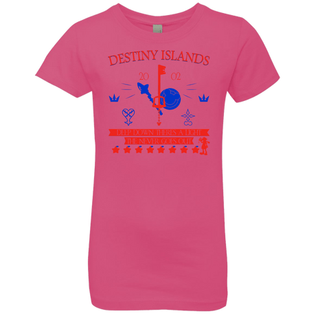 T-Shirts Hot Pink / YXS Destiny Island Girls Premium T-Shirt