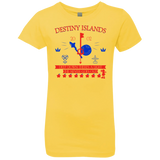 T-Shirts Vibrant Yellow / YXS Destiny Island Girls Premium T-Shirt