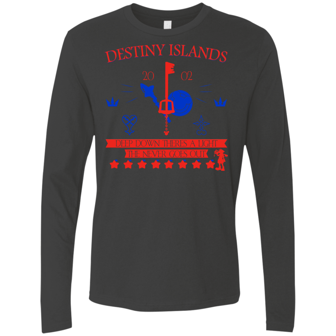 T-Shirts Heavy Metal / S Destiny Island Men's Premium Long Sleeve