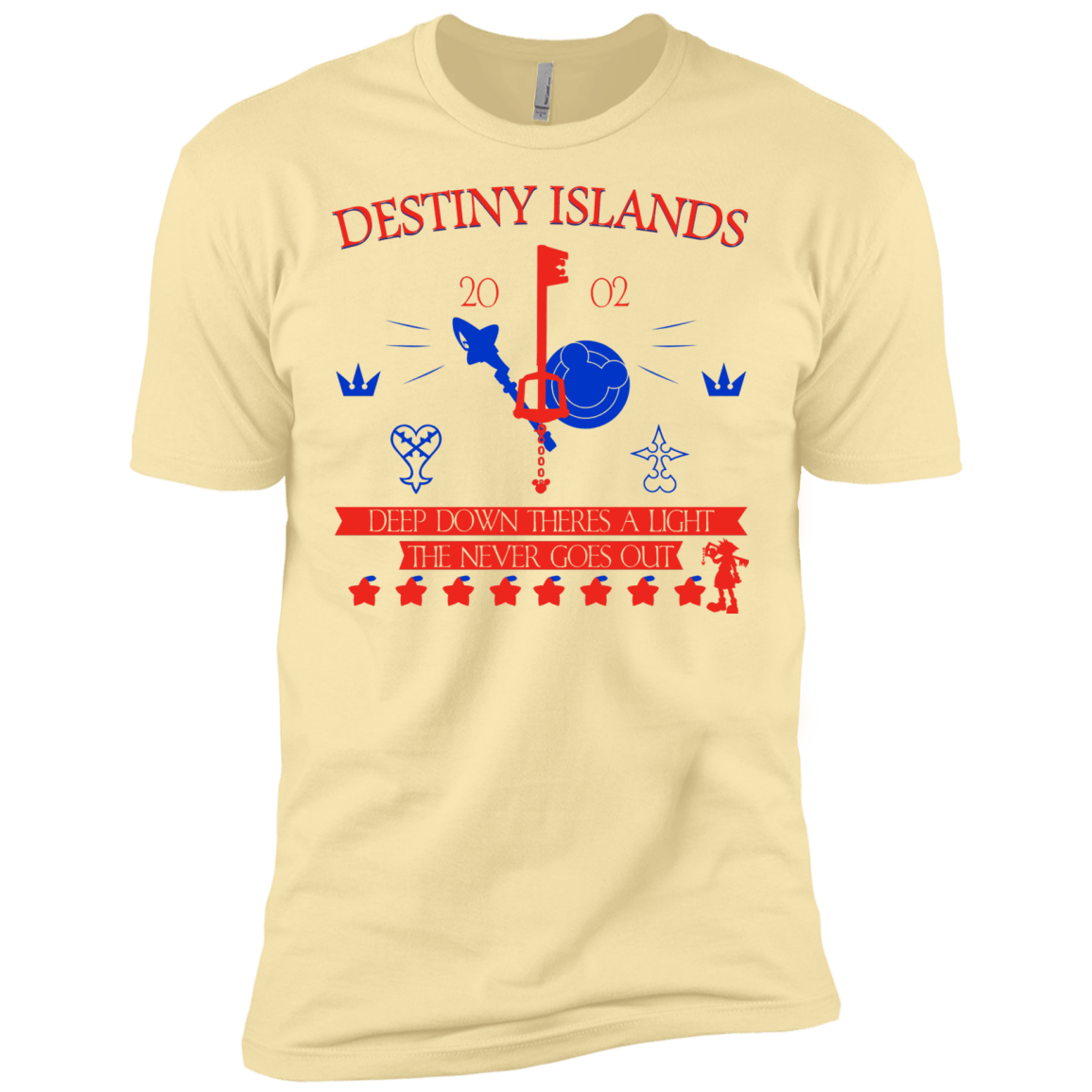 T-Shirts Banana Cream / X-Small Destiny Island Men's Premium T-Shirt