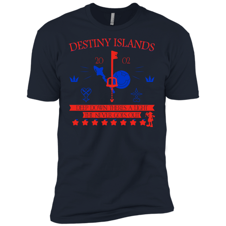 T-Shirts Midnight Navy / X-Small Destiny Island Men's Premium T-Shirt