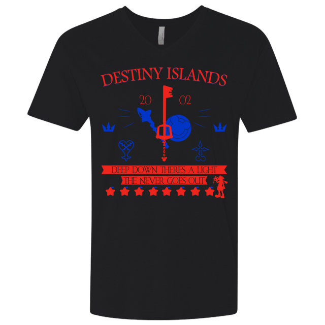 T-Shirts Black / X-Small Destiny Island Men's Premium V-Neck