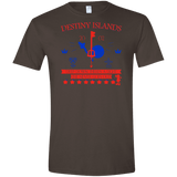 T-Shirts Dark Chocolate / S Destiny Island Men's Semi-Fitted Softstyle