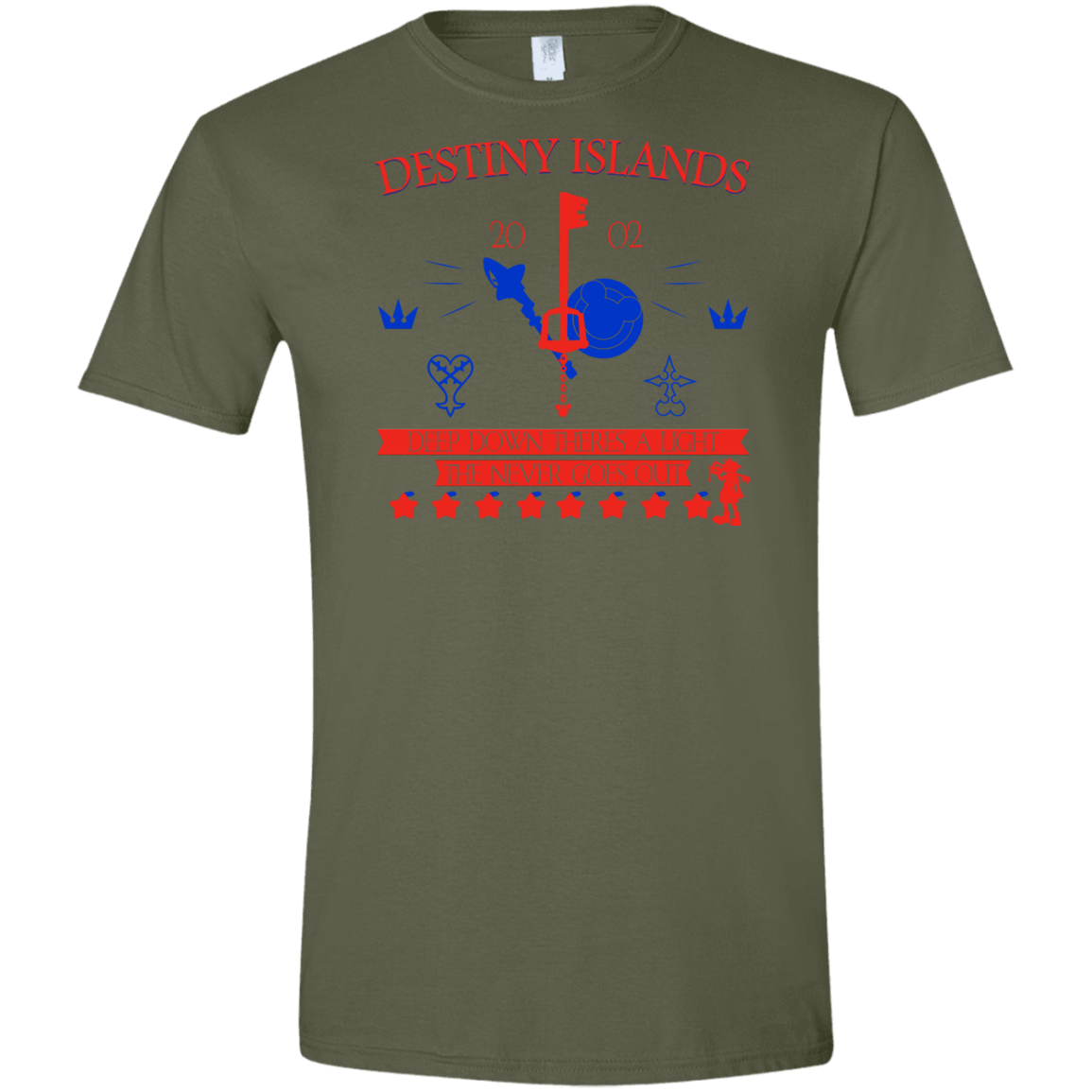 Destiny Island Men's Semi-Fitted Softstyle