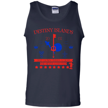 T-Shirts Navy / S Destiny Island Men's Tank Top