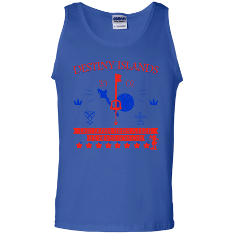T-Shirts Royal / S Destiny Island Men's Tank Top