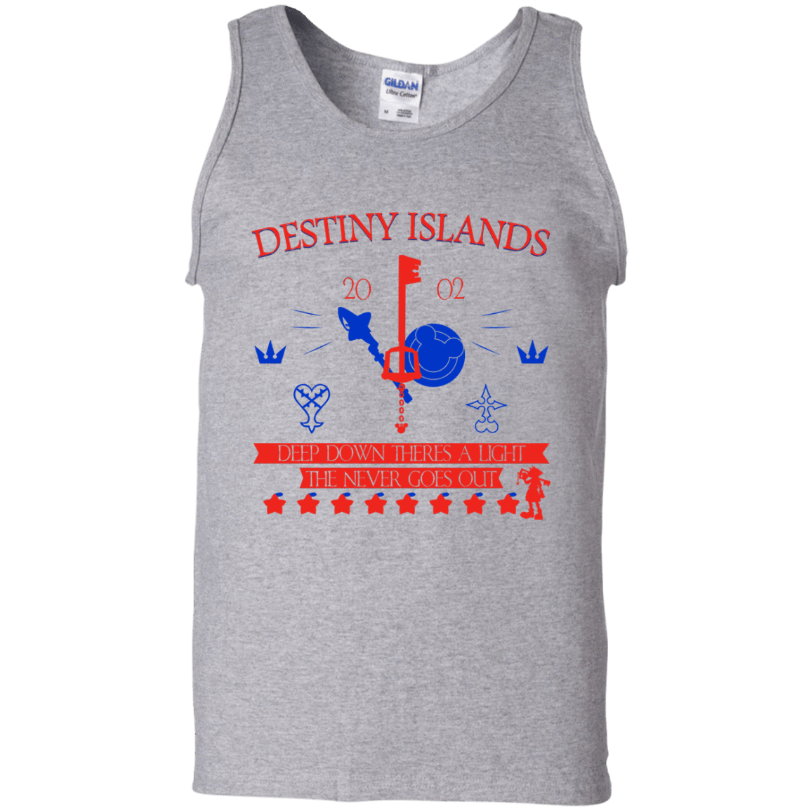 T-Shirts Sport Grey / S Destiny Island Men's Tank Top