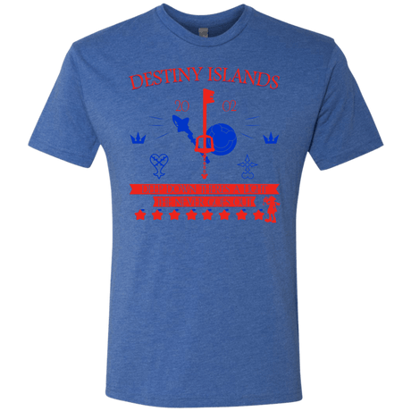 T-Shirts Vintage Royal / S Destiny Island Men's Triblend T-Shirt