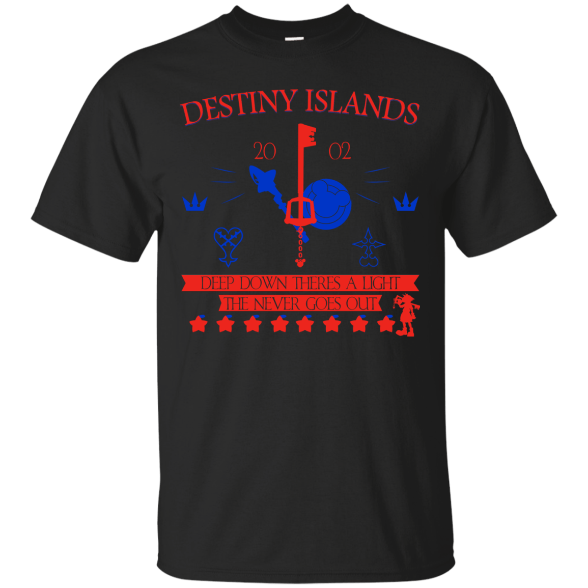 T-Shirts Black / S Destiny Island T-Shirt