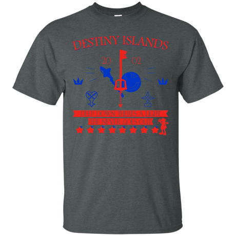 T-Shirts Dark Heather / S Destiny Island T-Shirt