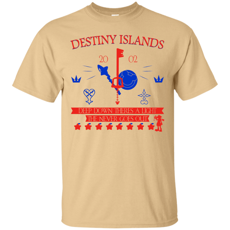 T-Shirts Vegas Gold / S Destiny Island T-Shirt