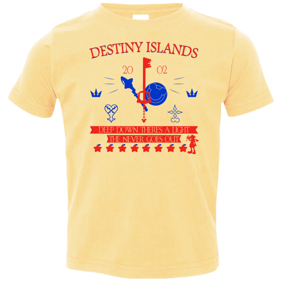 T-Shirts Butter / 2T Destiny Island Toddler Premium T-Shirt