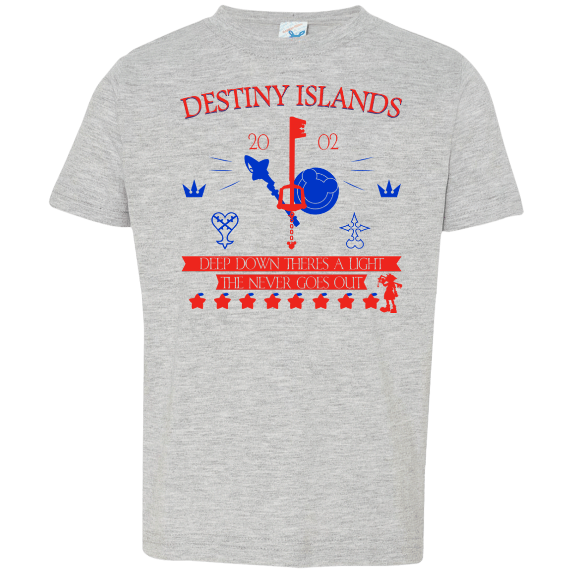 T-Shirts Heather Grey / 2T Destiny Island Toddler Premium T-Shirt