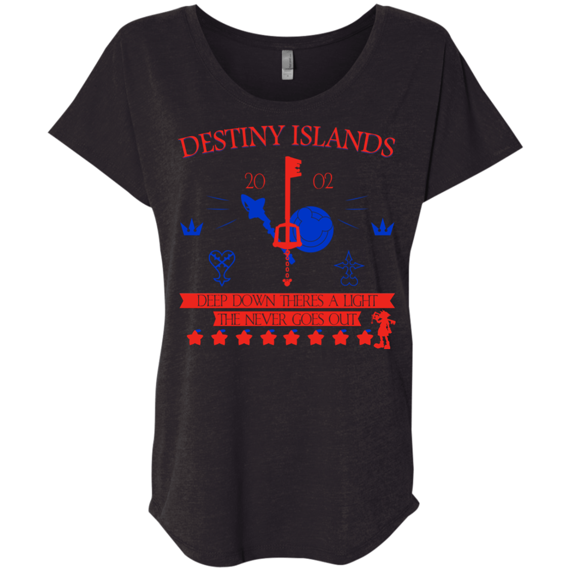 Destiny Island Triblend Dolman Sleeve