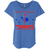 T-Shirts Vintage Royal / X-Small Destiny Island Triblend Dolman Sleeve
