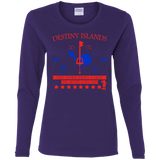 T-Shirts Purple / S Destiny Island Women's Long Sleeve T-Shirt