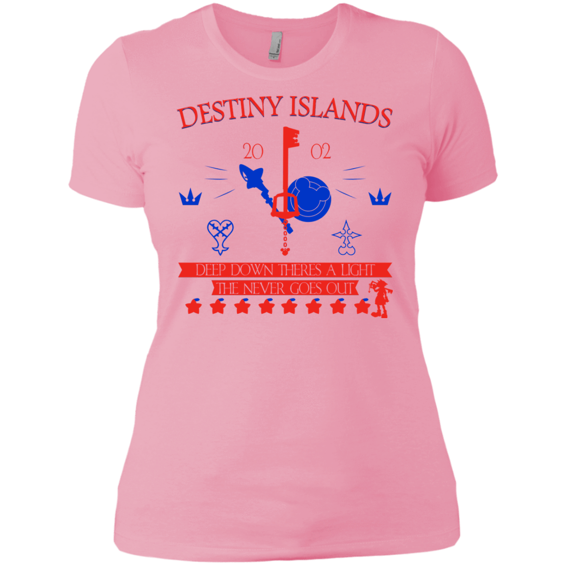 T-Shirts Light Pink / X-Small Destiny Island Women's Premium T-Shirt