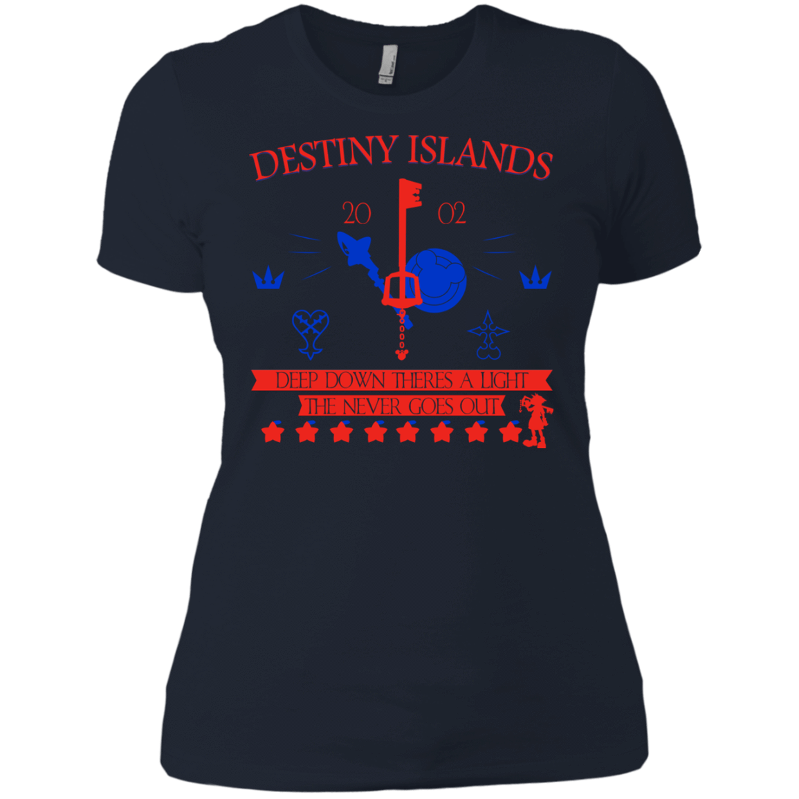 T-Shirts Midnight Navy / X-Small Destiny Island Women's Premium T-Shirt