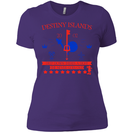 T-Shirts Purple Rush/ / X-Small Destiny Island Women's Premium T-Shirt