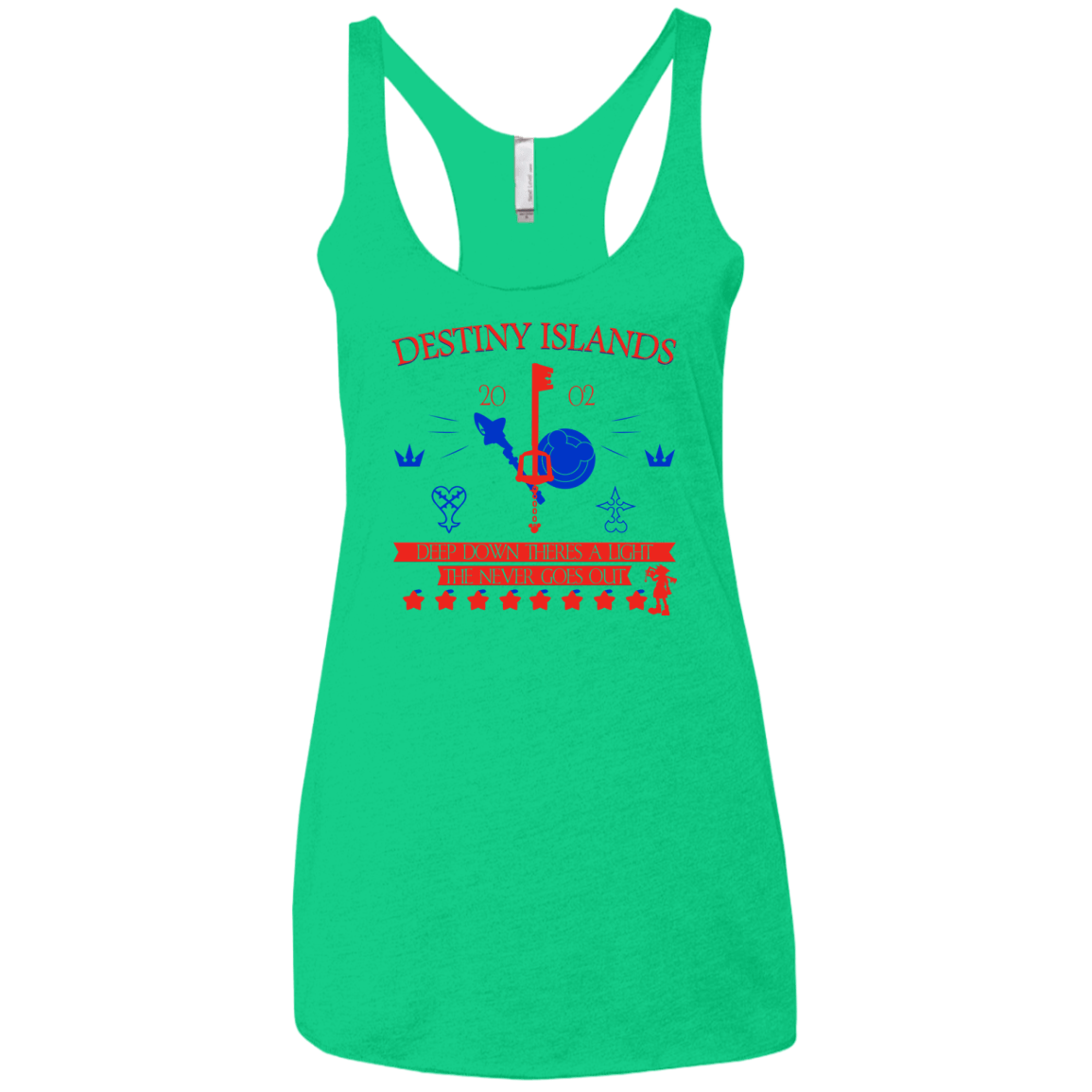 Destiny Island Women's Triblend Racerback Tank