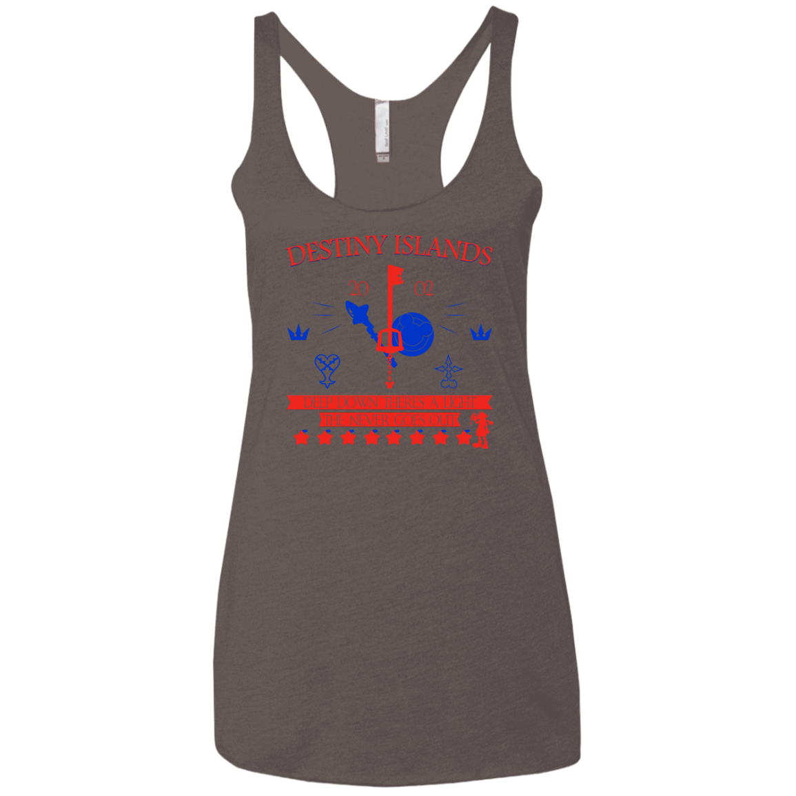 T-Shirts Macchiato / X-Small Destiny Island Women's Triblend Racerback Tank
