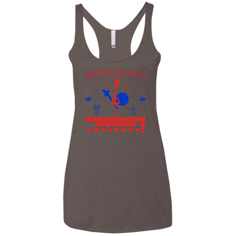 T-Shirts Macchiato / X-Small Destiny Island Women's Triblend Racerback Tank