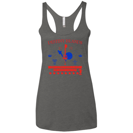 T-Shirts Premium Heather / X-Small Destiny Island Women's Triblend Racerback Tank