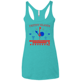 T-Shirts Tahiti Blue / X-Small Destiny Island Women's Triblend Racerback Tank