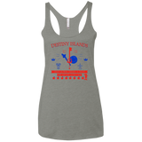 T-Shirts Venetian Grey / X-Small Destiny Island Women's Triblend Racerback Tank