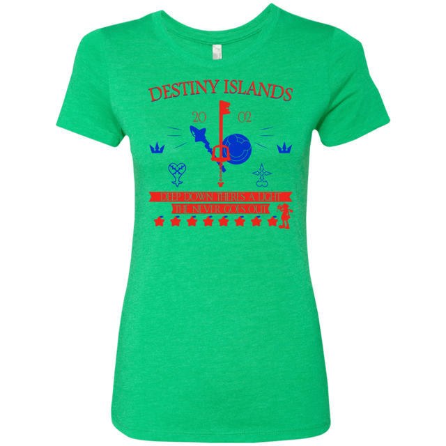 T-Shirts Envy / S Destiny Island Women's Triblend T-Shirt