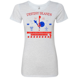 T-Shirts Heather White / S Destiny Island Women's Triblend T-Shirt