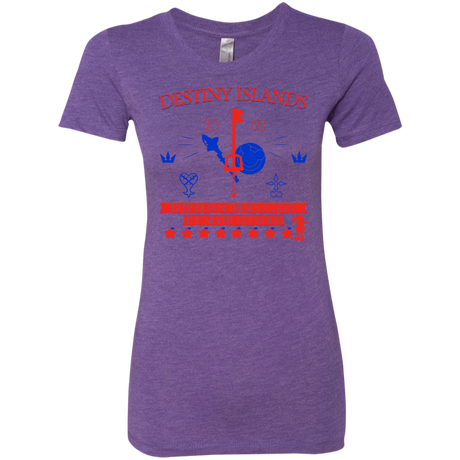T-Shirts Purple Rush / S Destiny Island Women's Triblend T-Shirt