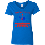 T-Shirts Royal / S Destiny Island Women's V-Neck T-Shirt