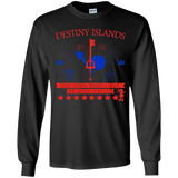 T-Shirts Black / YS Destiny Island Youth Long Sleeve T-Shirt