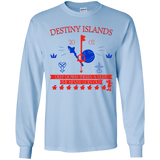 T-Shirts Light Blue / YS Destiny Island Youth Long Sleeve T-Shirt