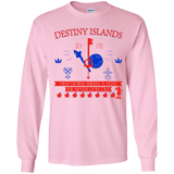 T-Shirts Light Pink / YS Destiny Island Youth Long Sleeve T-Shirt