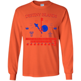 T-Shirts Orange / YS Destiny Island Youth Long Sleeve T-Shirt