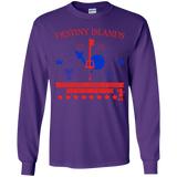 T-Shirts Purple / YS Destiny Island Youth Long Sleeve T-Shirt