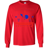 T-Shirts Red / YS Destiny Island Youth Long Sleeve T-Shirt